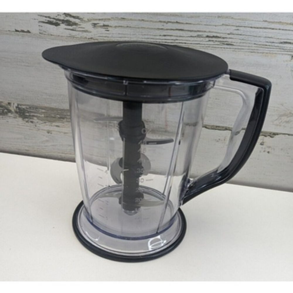Ninja QB1004 48oz Blender Pitcher Replacement with Lid and Blade Assembly Black